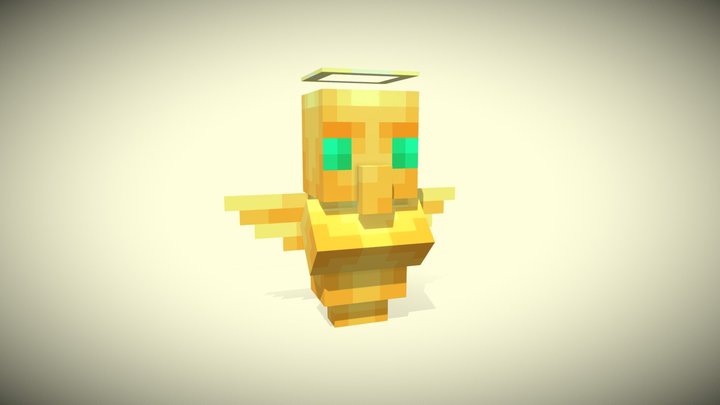totem of undying minecraft 3D Model