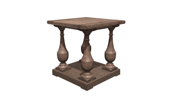 LP_8203198P_End_Table 3D Model