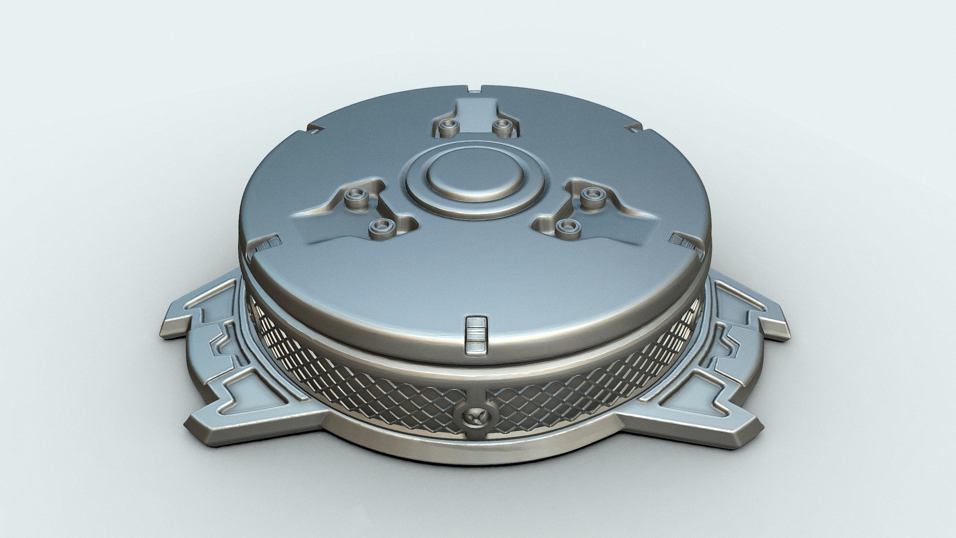 The concept of a Hard Surface in Zbrush 1 Download Free 3D model by