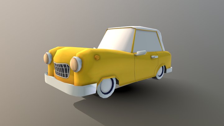Car player hello neighbor 3D Model