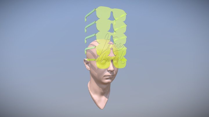 James Head 3D Model
