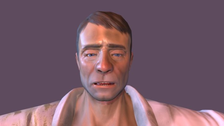 Man Unclean 3D Model