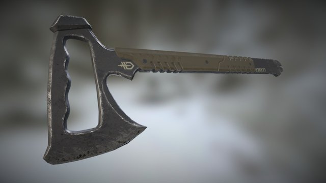Downrange Tomahawk 3D Model
