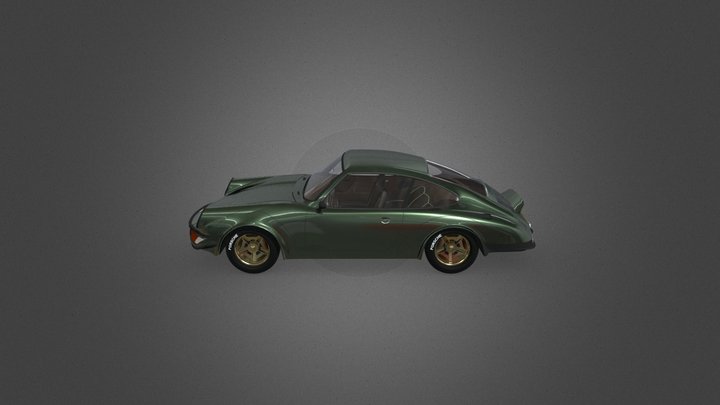 Porsche 911 (1970) 3D Model