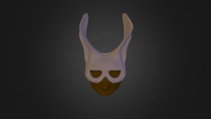 Horned Mask 3D Model