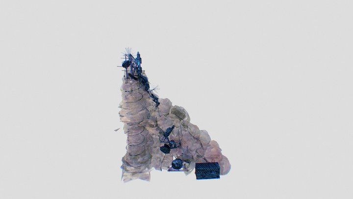Ruins and Revival - Eroding Ruins 3D Model