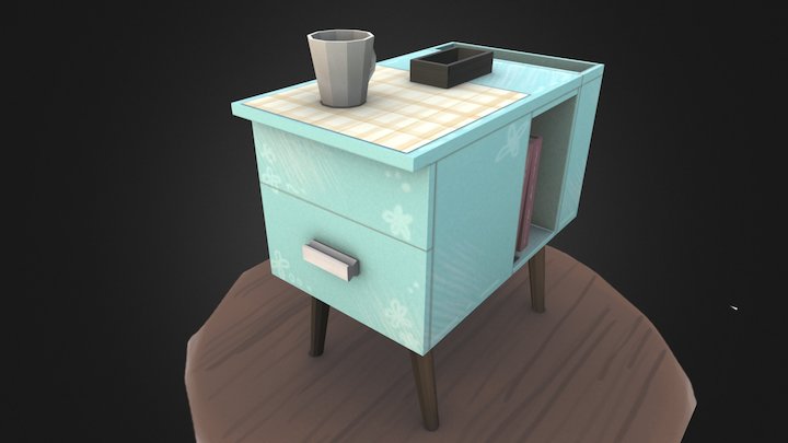 Coffeetable 3D Model