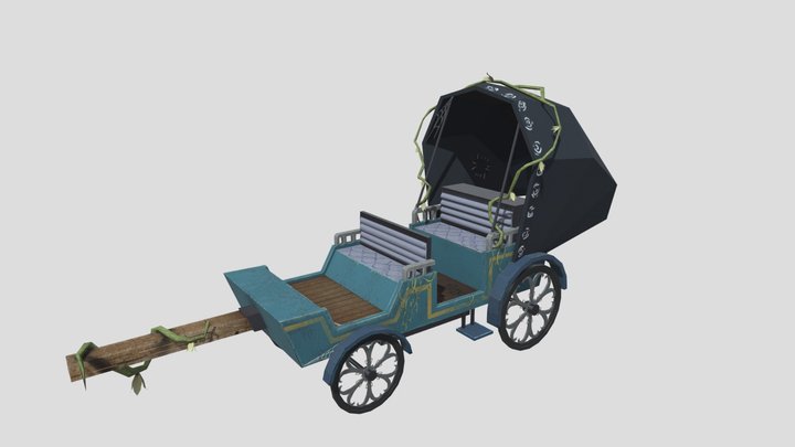 NotSoSecretGarden_SP3_3D_Carriage 3D Model