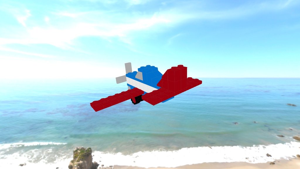 Lego vliegtuig