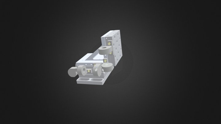 3 AXIS STAGE 3D Model