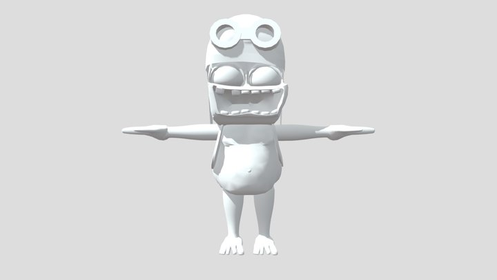 (NOT RIGGED) Crazy Frog Model Homemade