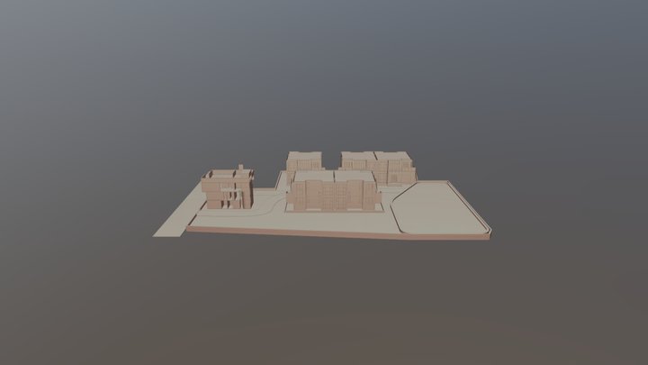 Najm Villas 3D Model