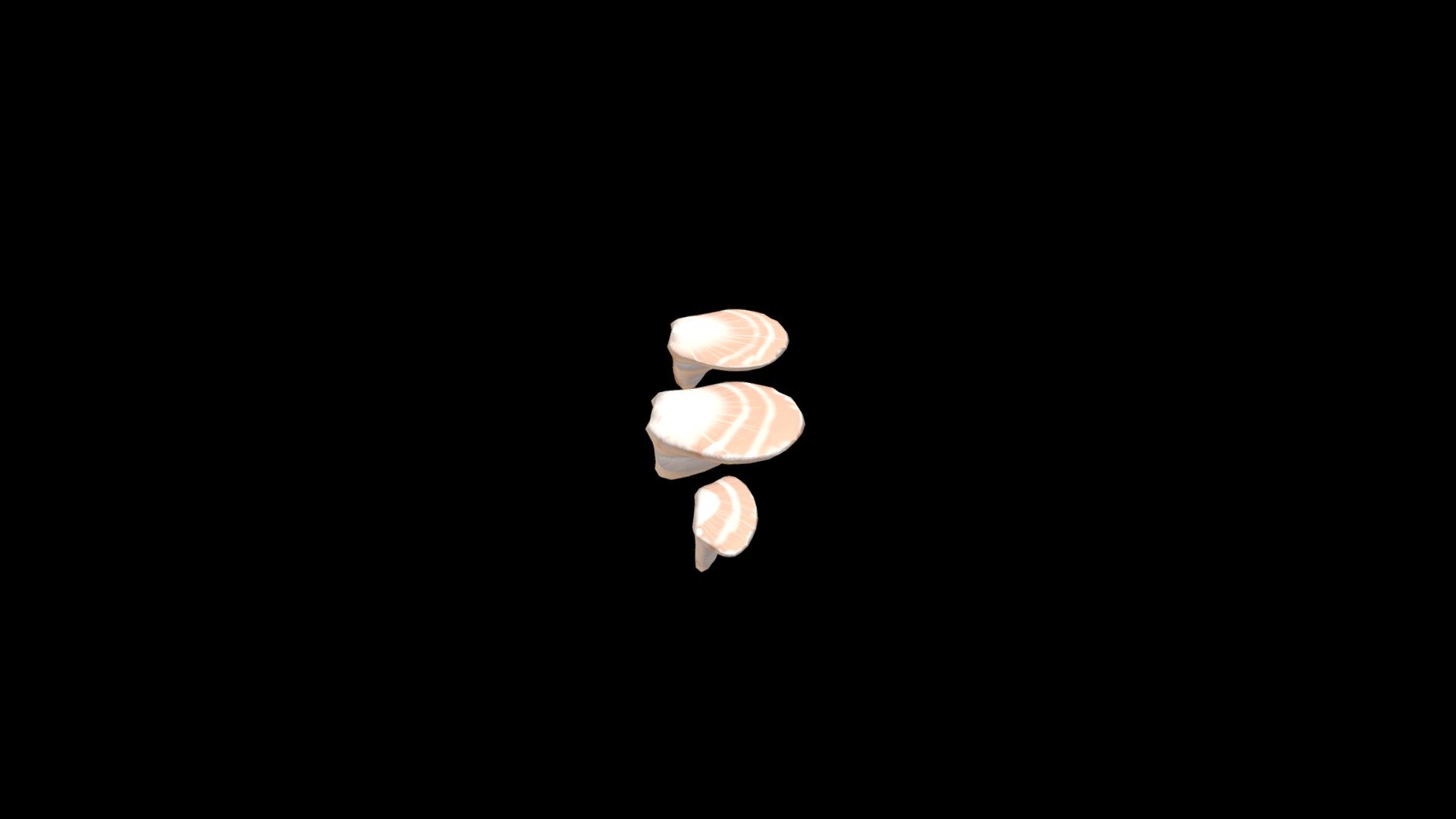 Flat top mushrooms — Sketchfab embed 3D viewer