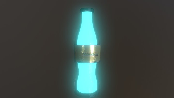 Nuka Cola Quantum - Fallout 3 High res 3D Model