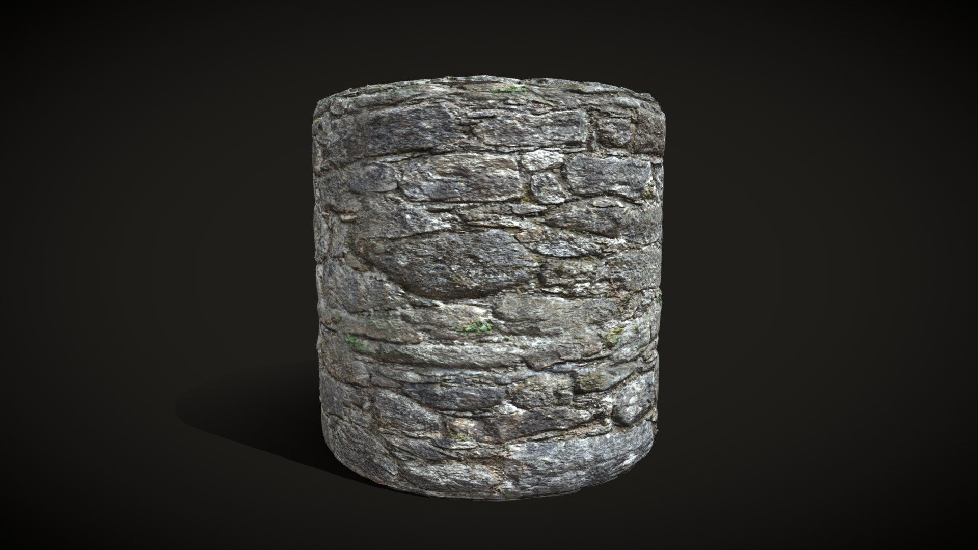 Murete del Castillo de Santa Cruz - 3D model by García Ávila, M ...