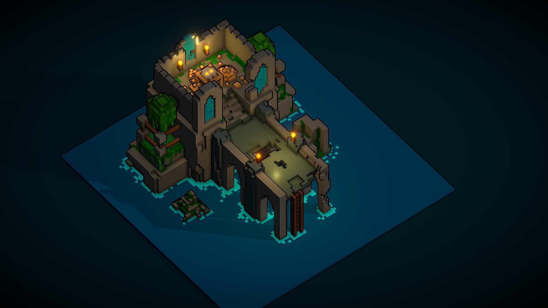 Abandoned chest 3D model by GruntWorks [f4279d8] Sketchfab