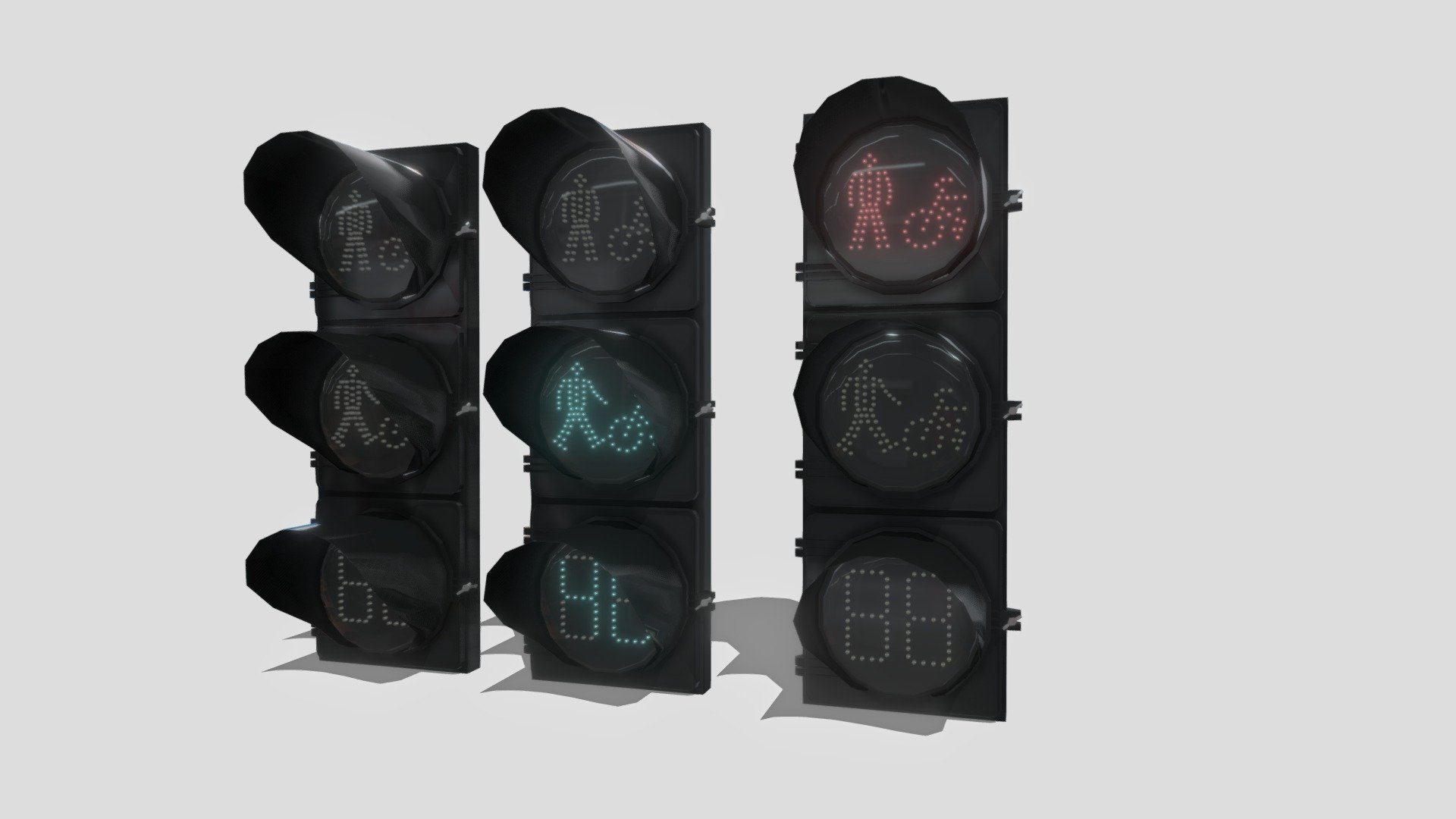 8-inch Bike/Pedestrian Signals
