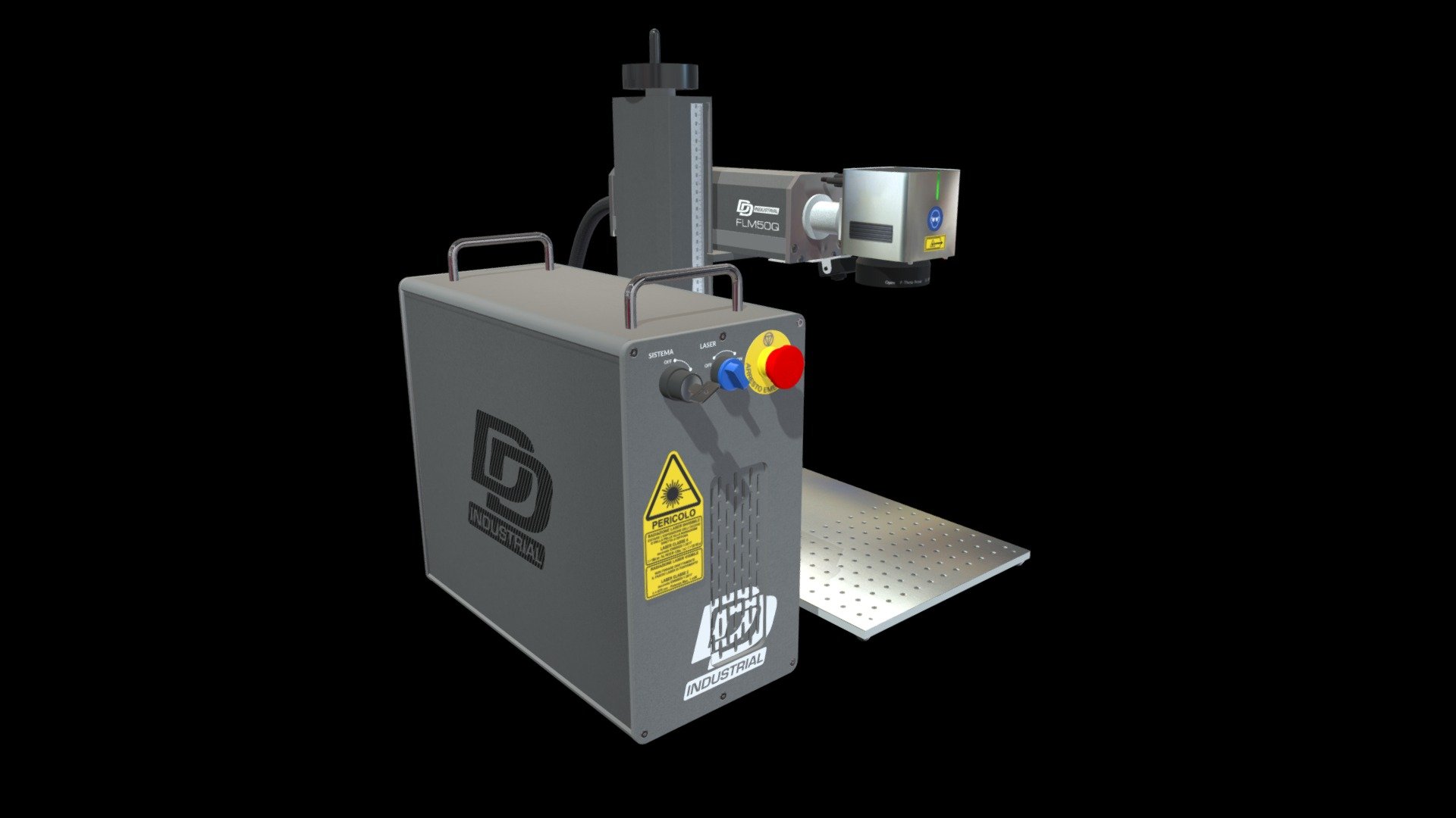 FLM SERIES — Sketchfab embed 3D viewer