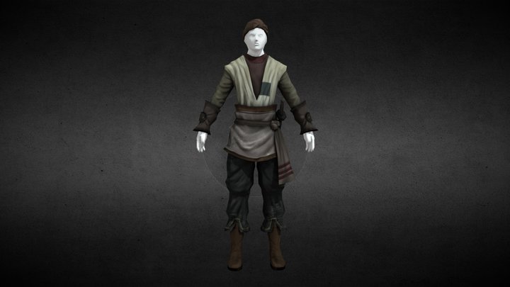 Clothes Texturing 3D Model