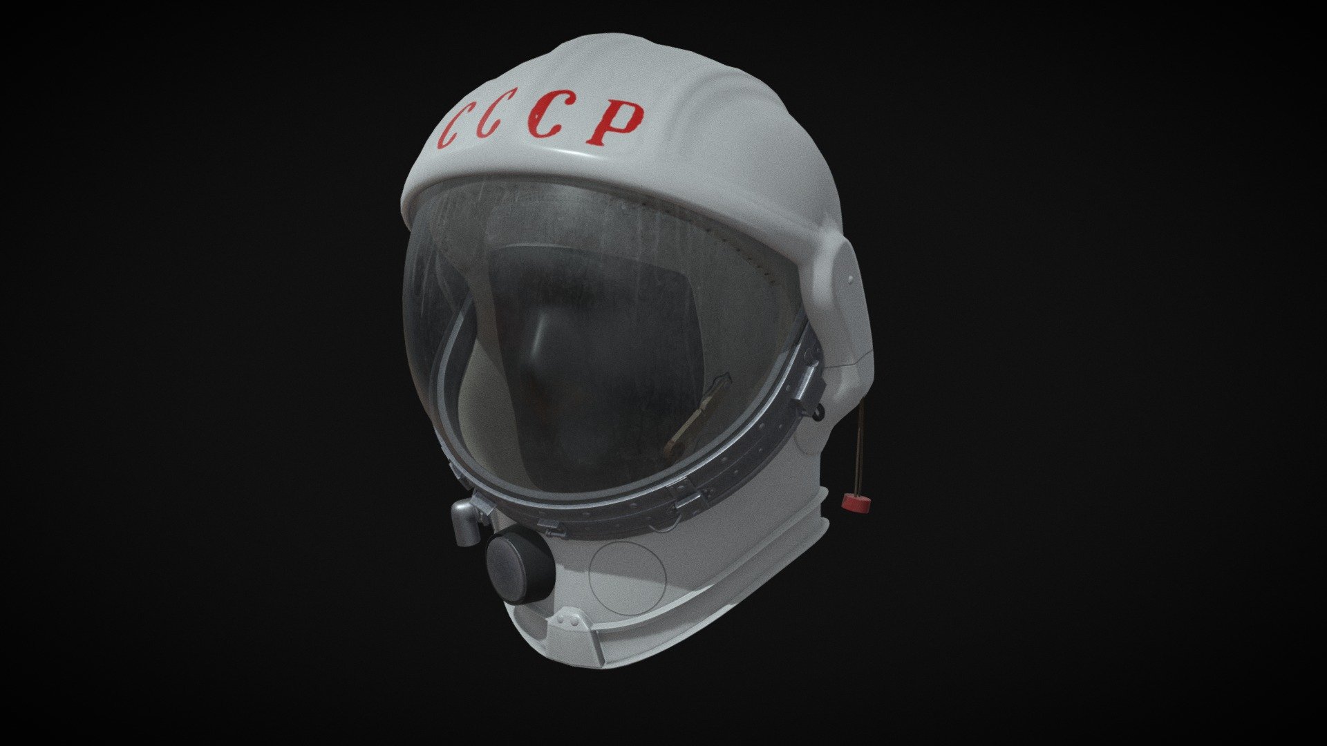 Soviet cosmonaut helmet
