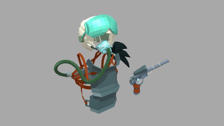 Shooter from the valley of planes /Day 3\ 3D Model