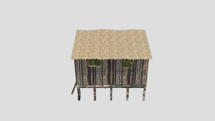 Forest Loner - Updated House model 3D Model