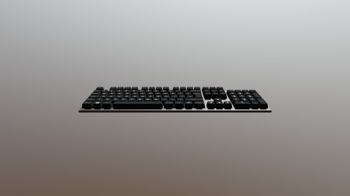 Keyboard 3D Model