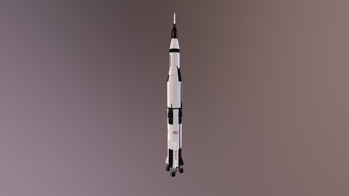 Saturn-v-nasa 3D Model