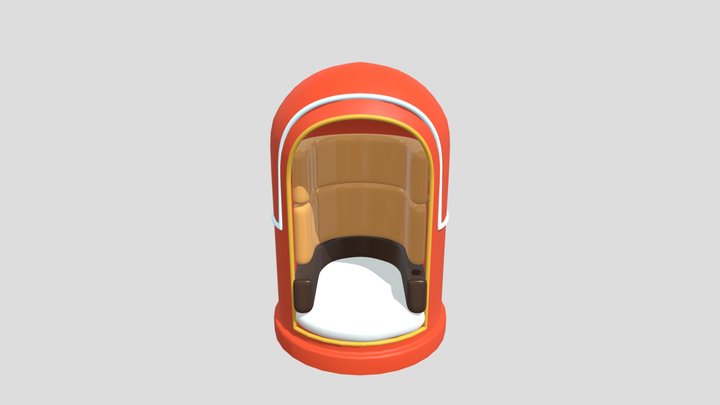 Chaircabin3 3D Model