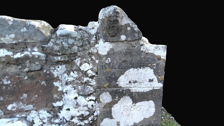 Kilmurry Stone Head (MA038-049003-) – Modello 3D gratuito STL