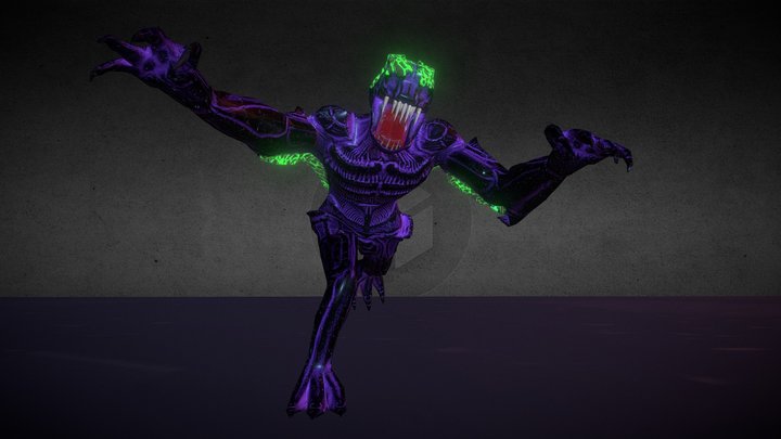 Echo Attack 3D Model