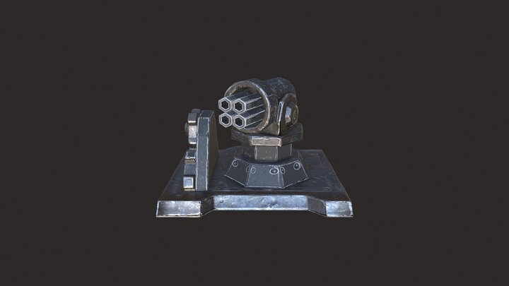 cannon 3D Model