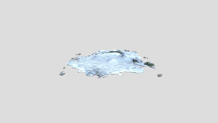 Snow On The Ground 3D Model