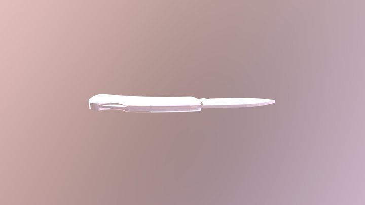 small pocket knife 001 3D Model