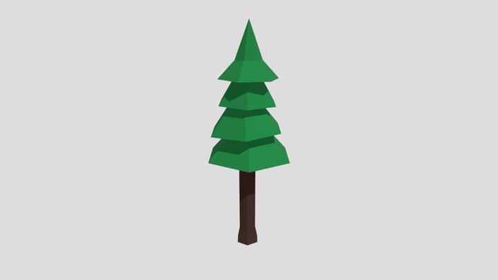 low poly baum asset update 3D Model