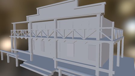 Western House 2 3D Model