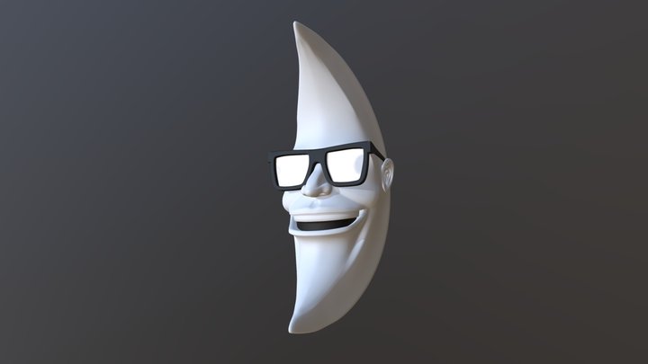 Mac Tonight / MoonMan Head 3D Model