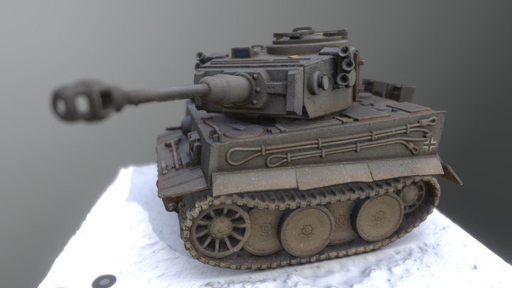 Tiny Tiger ^^ 3D Model