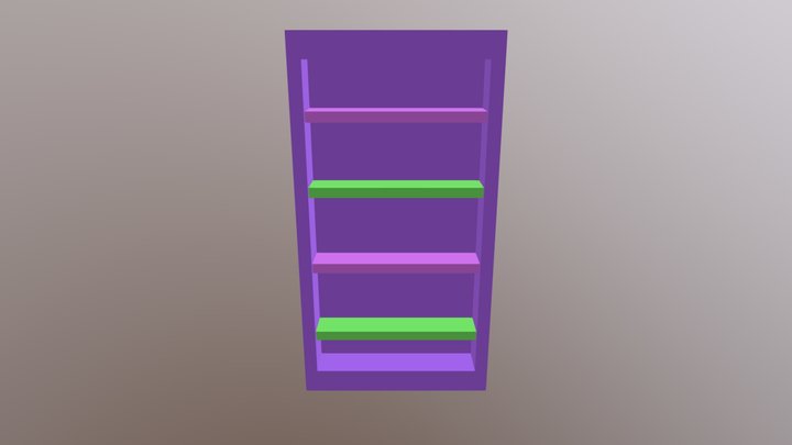 Toony Shelf 3D Model
