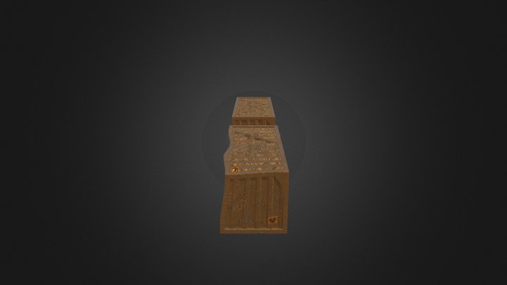 Bevel industry containers 3D Model