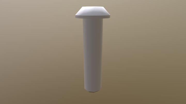 Axel Peg Scetch Fab 3D Model