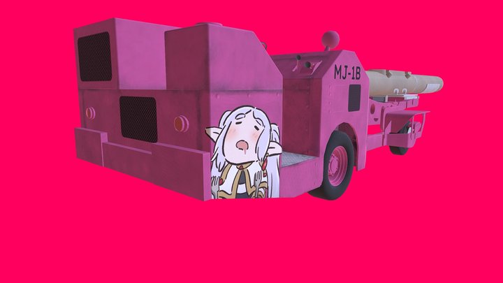 Bomb Loader MJ-1B 3D Model