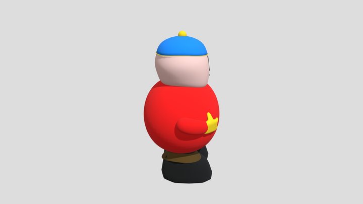 Eric Cartman From South Park 3D Model