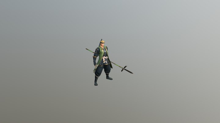 Player Spear H 3D Model