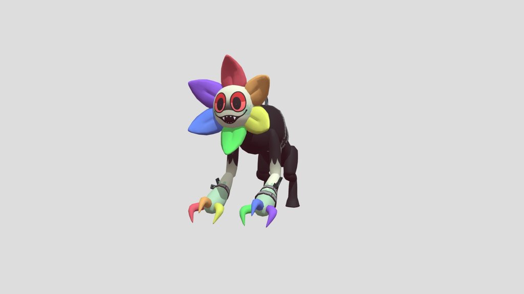Twisted dandy from dandys world (rigged!)
