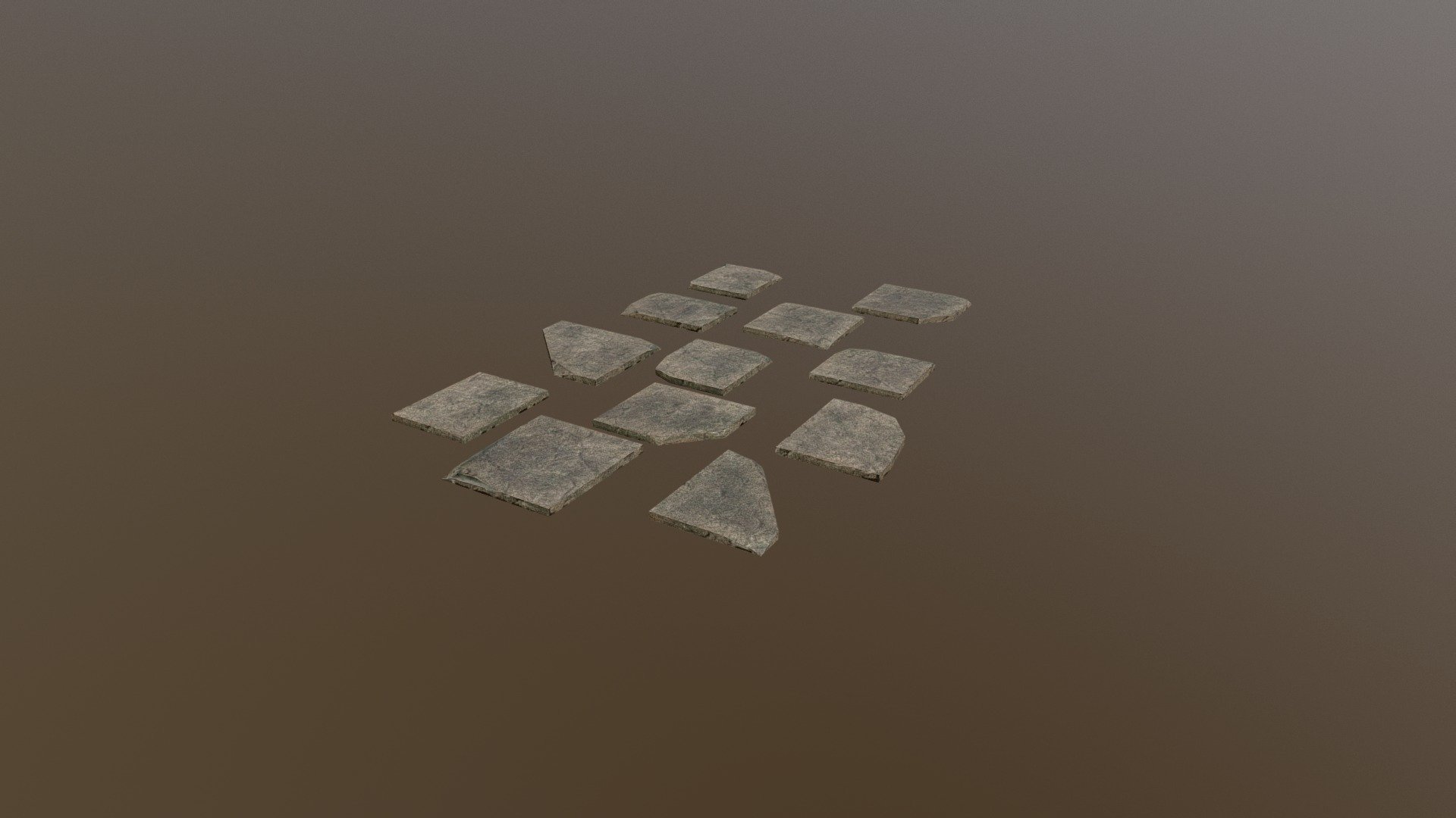 Ancient Ruins Asset - Stone Path