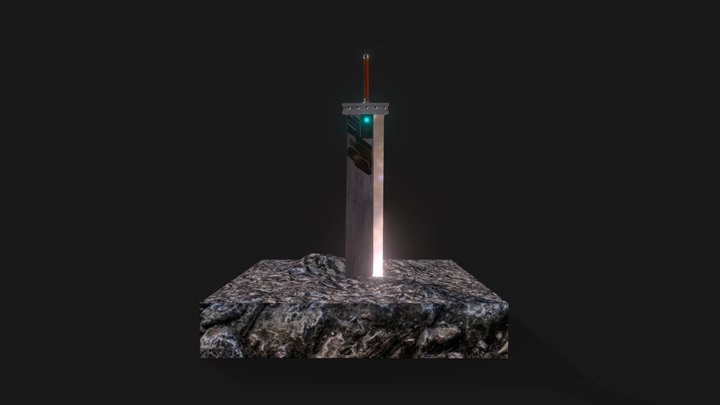 FF Buster Sword 3D Model