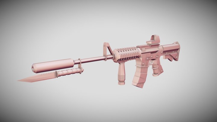 M4 3D Model