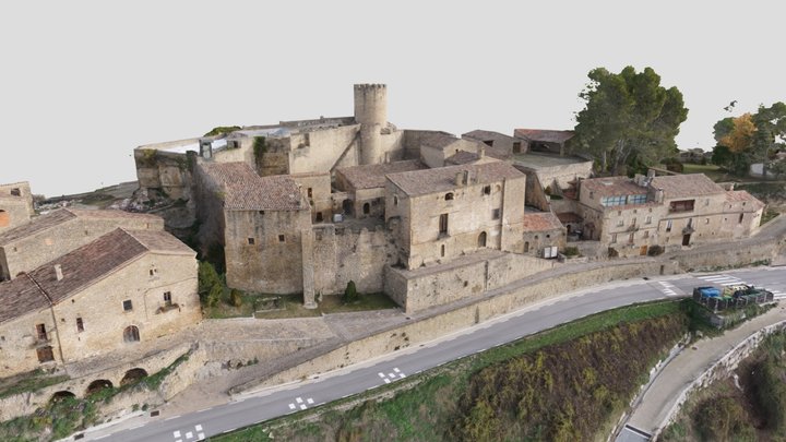 Castell de Talamanca 3D Model