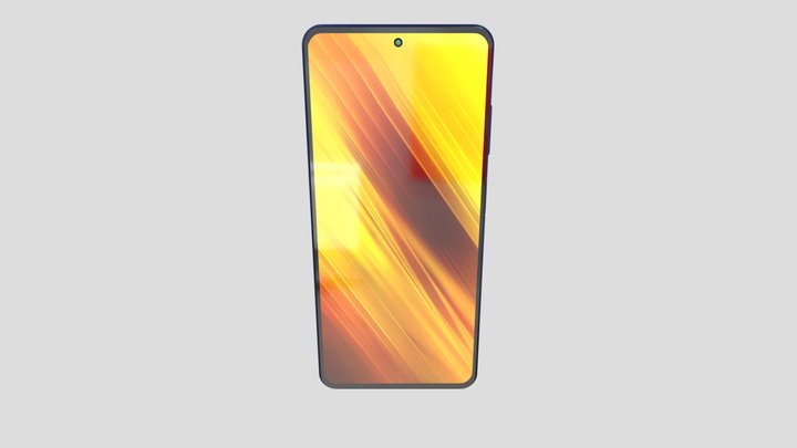 POCO X3 NFC 3D Model